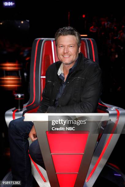 Live Semi Finals" Episode 1418B -- Pictured: Blake Shelton --