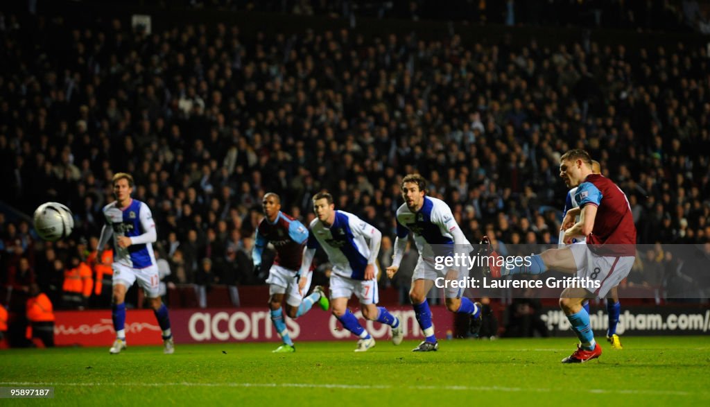 Aston Villa v Blackburn Rovers - Carling Cup Semi Final