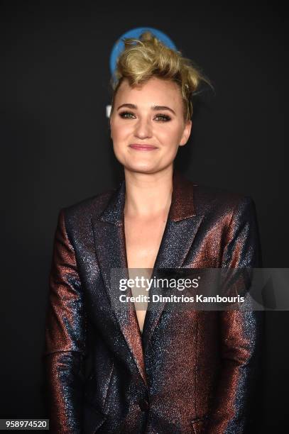 Actress AJ Michalka of Schooled attends during 2018 Disney, ABC, Freeform Upfront at Tavern On The Green on May 15, 2018 in New York City.