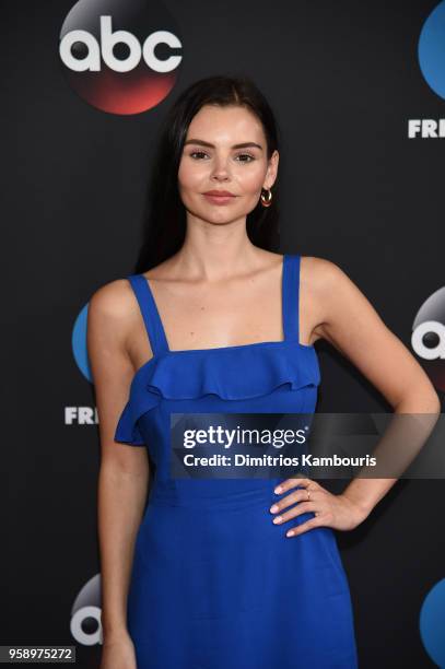 Actress Eline Powell of Siren attends during 2018 Disney, ABC, Freeform Upfront at Tavern On The Green on May 15, 2018 in New York City.