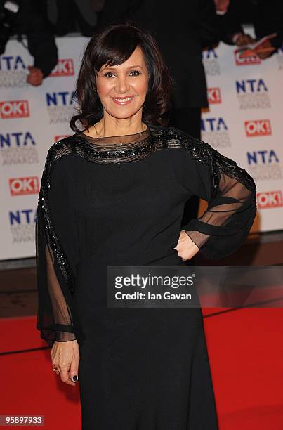 Arlene Phillips arrives at the National Television Awards held at O2 Arena on January 20, 2010 in London, England.