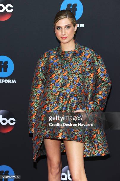 Actress Emily Arlook attends the 2018 Disney, ABC, Freeform Upfront on May 15, 2018 in New York City.
