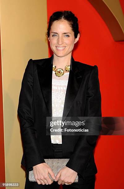 Designer Carolina Adriana Herrera attends the Telva Beauty Awards ceremony, at The Palace Hotel on January 20, 2010 in Madrid, Spain.