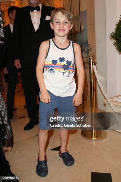 Benjamin Travolta, son of John Travolta and Kelly Preston, during the party in Honour of John Travolta's receipt of the Inaugural Variety Cinema Icon...