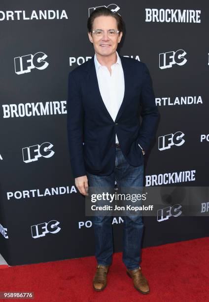 Kyle MacLachlan attends IFC Hosts "Brockmire" And "Portlandia" EMMY FYC Red Carpet Event at Saban Media Center on May 15, 2018 in North Hollywood,...