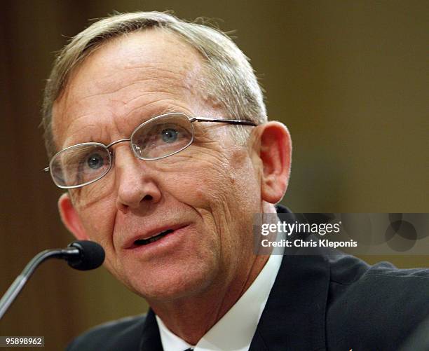 Navy Adm. Eric Olson, commander of the U.S. Special Operations Command appears before the Terrorism, Unconventional Threats and Capabilities...