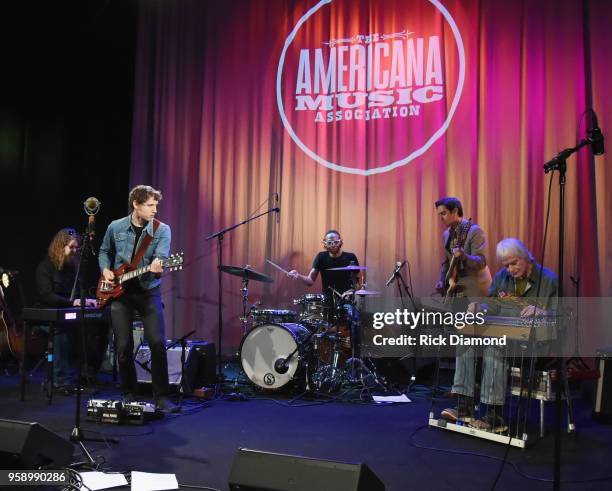 Nominee Jerry Pentecost performs during the Americana Honors & Awards Nominations Ceremony at Country Music Hall of Fame and Museum on May 15, 2018...