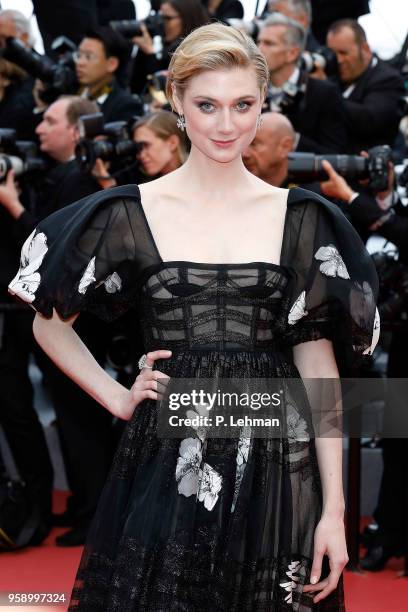 Elizabeth Debicki at the Solo: "A Star Wars Story" premiere during the 71st Cannes Film Festival at the Palais des Festivals on May 15, 2018 in...