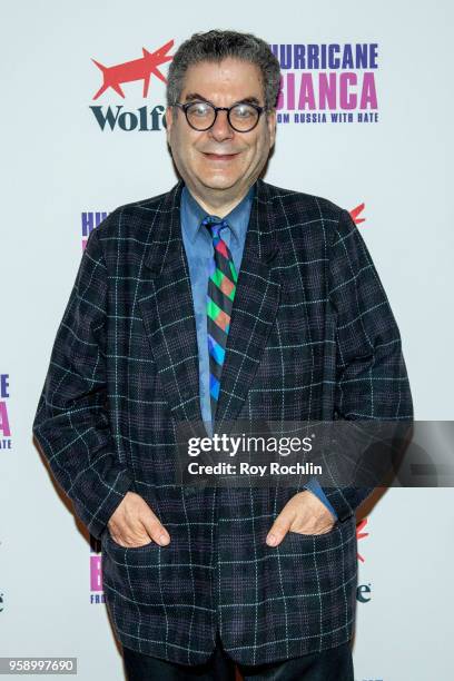 Michael Musto attends "Hurricane Bianca: From Russia With Hate" New York screening at SVA Theater on May 15, 2018 in New York City.