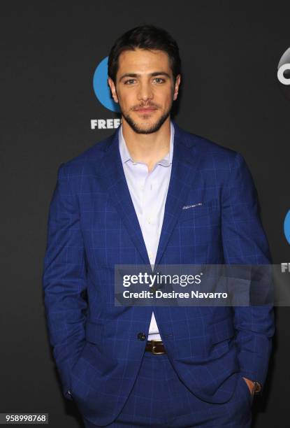 Actor Alberto Frezza attends the 2018 Disney, ABC, Freeform Upfront on May 15, 2018 in New York City.