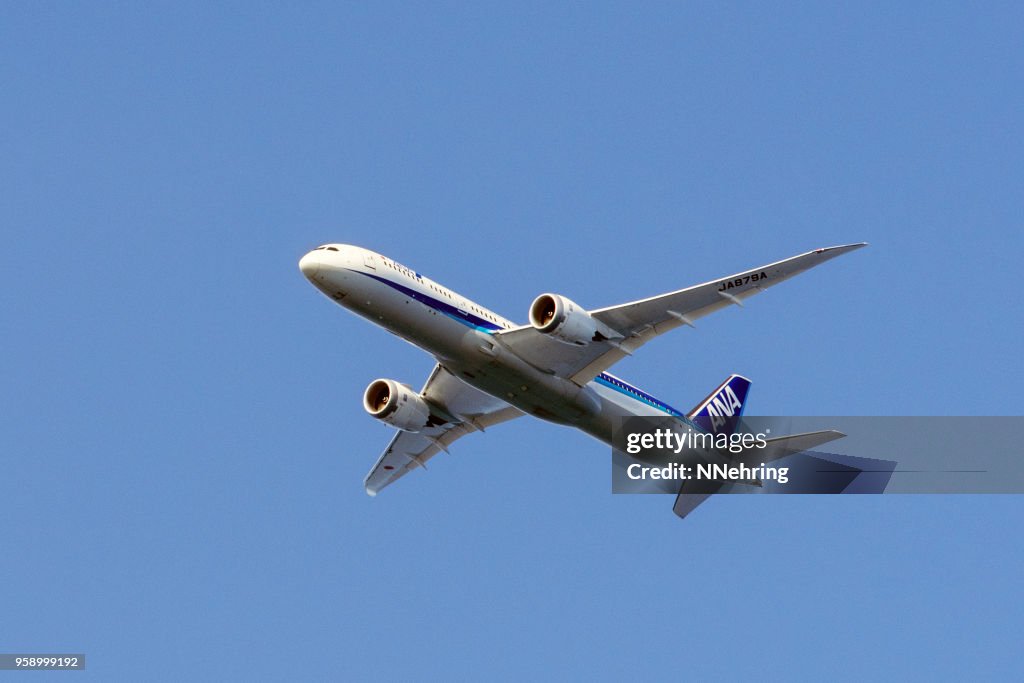 All Nippon Airways Boeing 787 Dreamliner jet vliegtuig