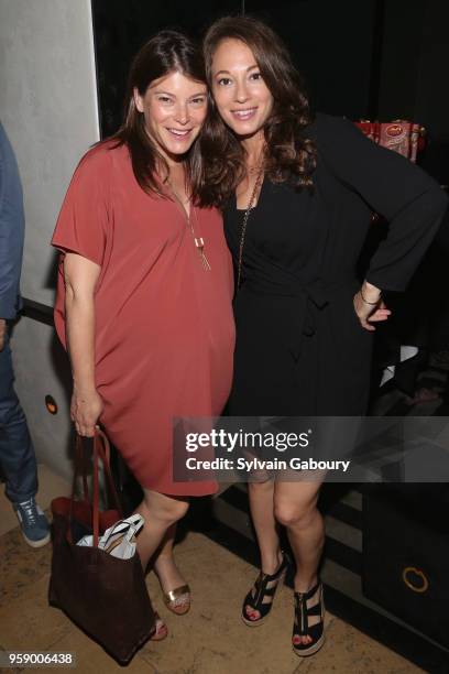 Gail Simmons and Erin Simms attend Paramount Pictures With The Cinema Society & Lindt Host The After Party For "Book Club" on May 15, 2018 in New...