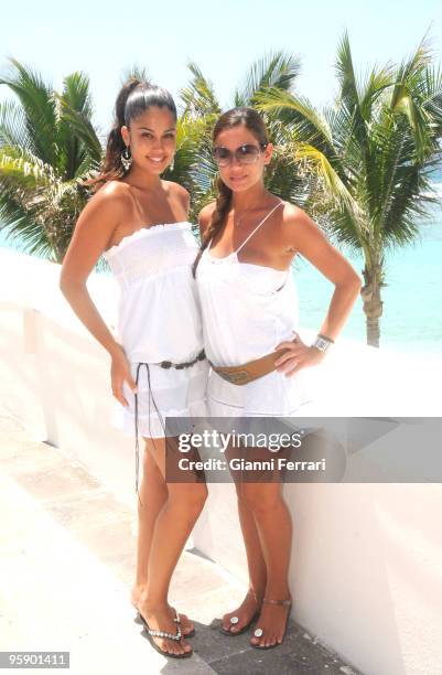 Riviera Maya-Election Miss Spain 2009 - Mexico - Patricia Rodriguez, Miss Espana 2008, e Isabel Marichal, miss Las Palmas 2006