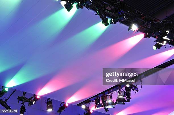 Spotlights High-Res Stock Photo