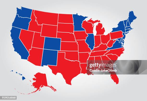 ilustraciones, imágenes clip art, dibujos animados e iconos de stock de elecciones de los e.e.u.u. estados - partido-republicano-norteamericano