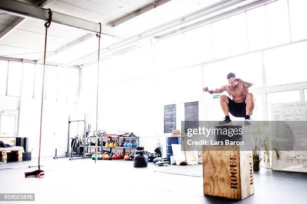 Kevin Winkens of gym Vitus trains on the pegboard on April 24, 2018 in Moenchengladbach, Germany. Winkens qualifyed for the gym Regionals Europe,...