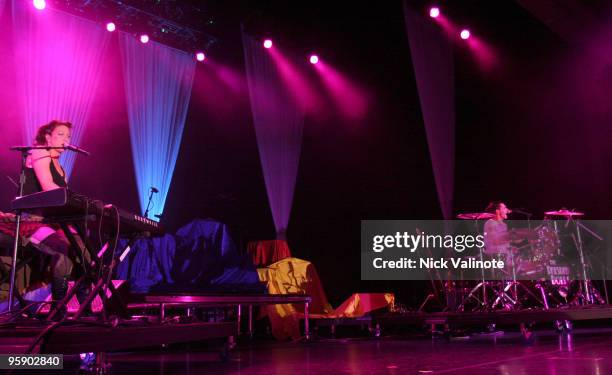 Amanda Palmer and Brian Viglione of The Dresden Dolls