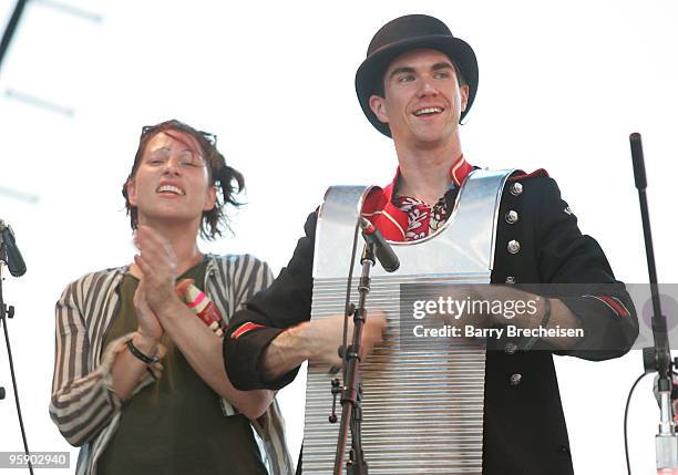 Amanda Palmer and Brian Viglione of The Dresden Dolls