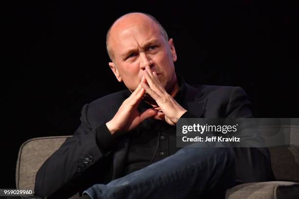 Mike Judge onstage at Silicon Valley S5 FYC at The Paramount Lot on May 15, 2018 in Hollywood, California.