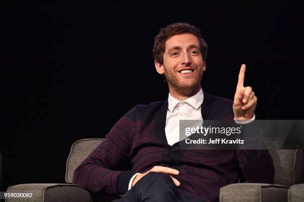 Thomas Middleditch onstage at Silicon Valley S5 FYC at The Paramount Lot on May 15, 2018 in Hollywood, California.