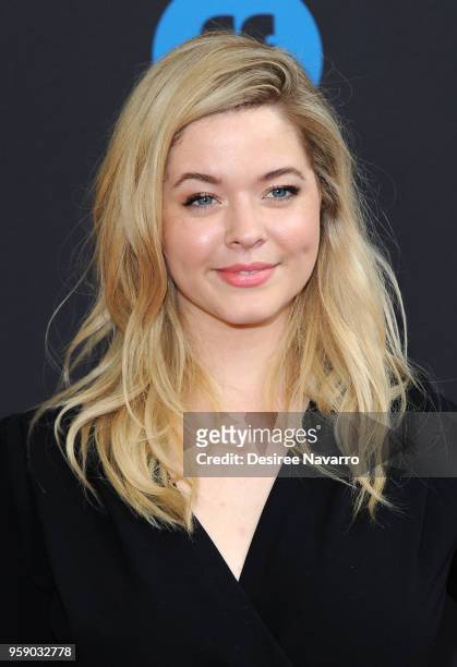 Actress Sasha Pieterse attends the 2018 Disney, ABC, Freeform Upfront on May 15, 2018 in New York City.