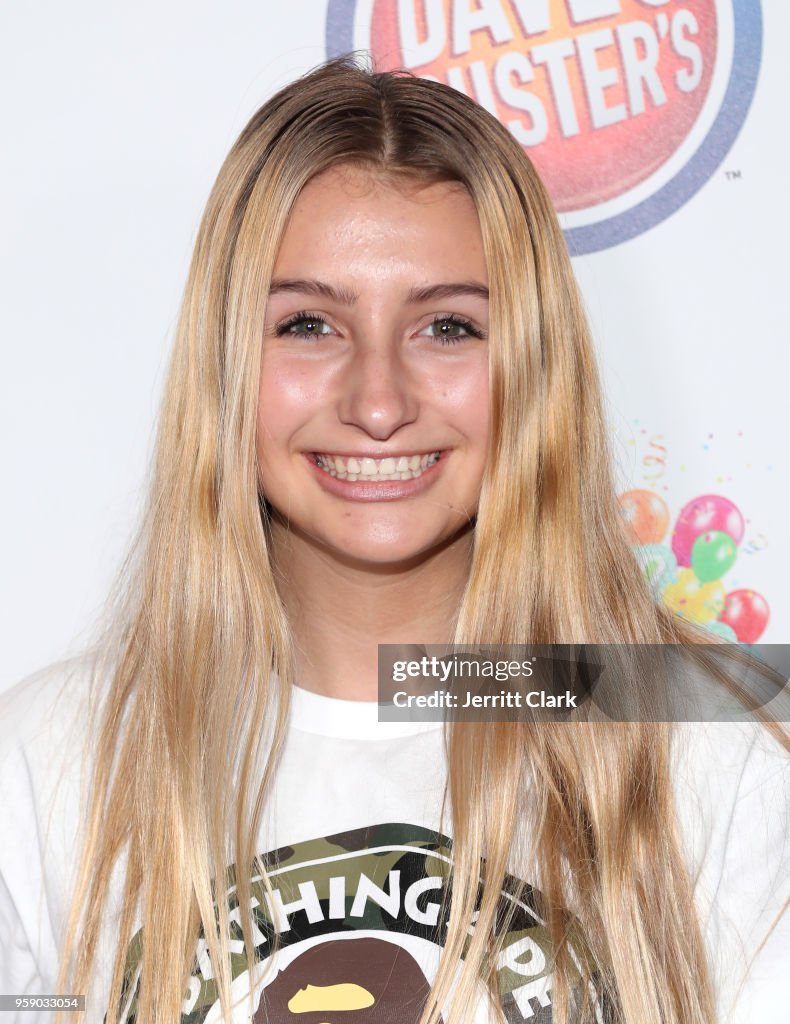 Sophia Strauss attends JoJo Siwa's 15th Birthday Party at Dave