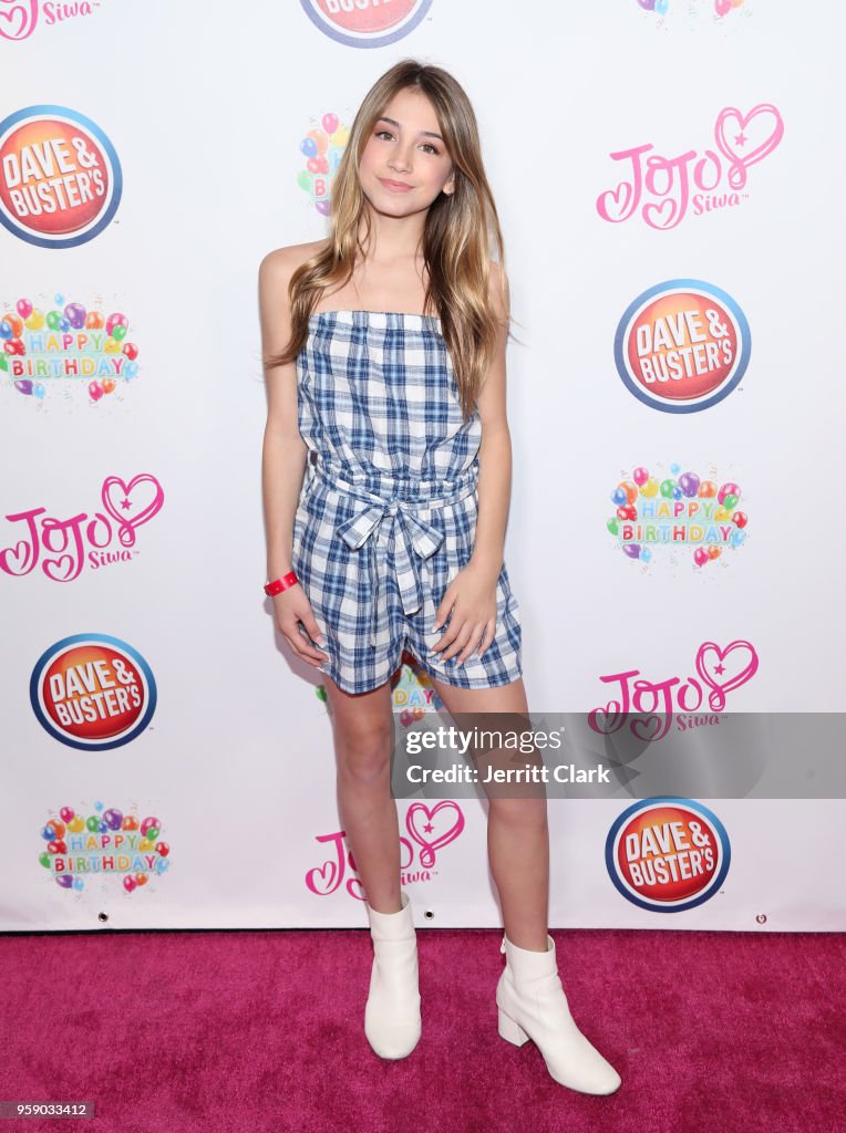 Rihanna Quinn attends JoJo Siwa's 15th Birthday Party at Dave &... News