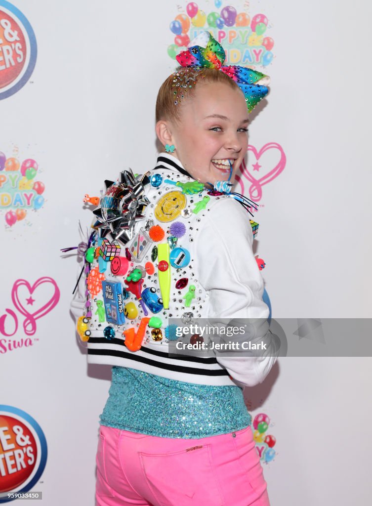 JoJo Siwa attends her 15th Birthday Party at Dave & Busters on May