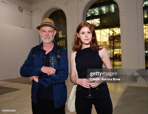 Sil Cabelas and Sinead Breslin Attend Urs Fischer: Things - Opening Reception at Gagosian Gallery on May 15, 2018 in New York City.