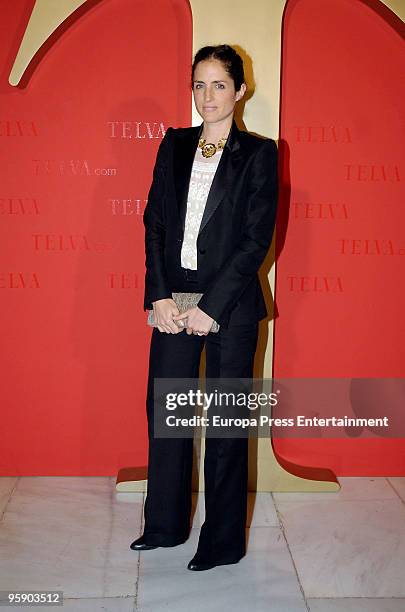 Adriana Carolina Herrera attends the Telva Beauty Awards 2010 on January 20, 2010 in Madrid, Spain.