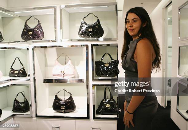 Marion Bartoli of France visits the Crown Entertainment Complex during day four of the 2010 Australian Open on January 21, 2010 in Melbourne,...