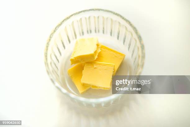 butter coffee diet. bulletproof coffee.the butter which was made with the cow eating only grass - t maz stock pictures, royalty-free photos & images