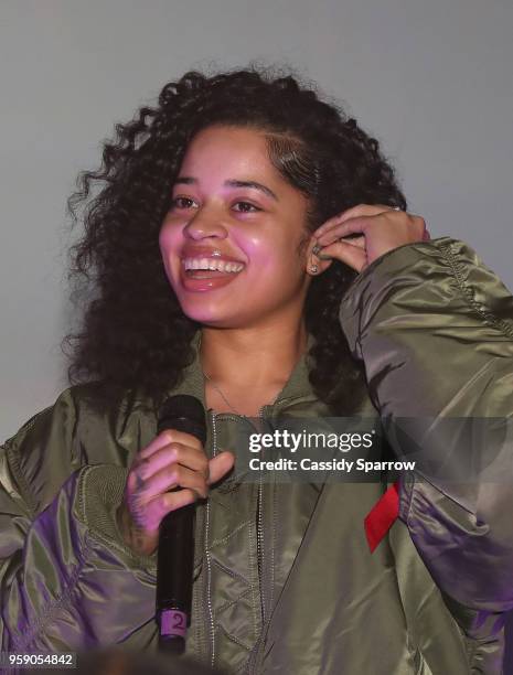 Ella Mai performs at SOB's on May 15, 2018 in New York City.