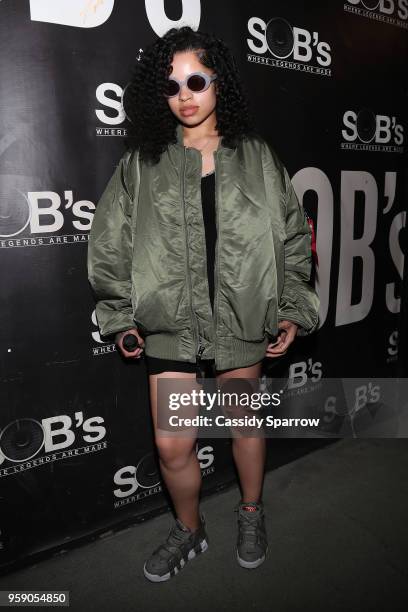 Ella Mai performs at SOB's on May 15, 2018 in New York City.