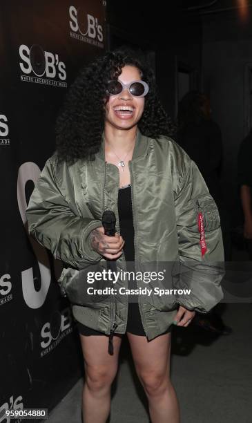 Ella Mai performs at SOB's on May 15, 2018 in New York City.