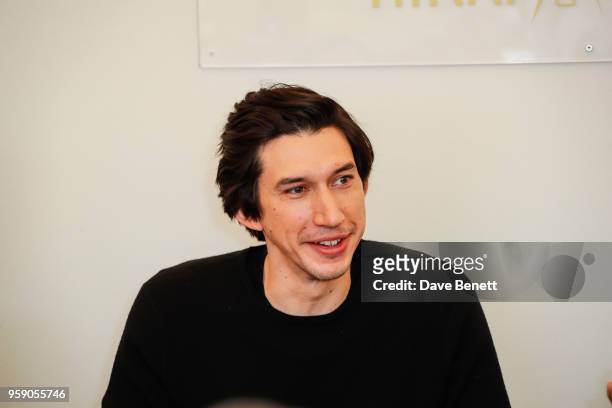 Adam Driver at the HFPA Lounge at Nikki Beach on May 16, 2018 in Cannes, France.