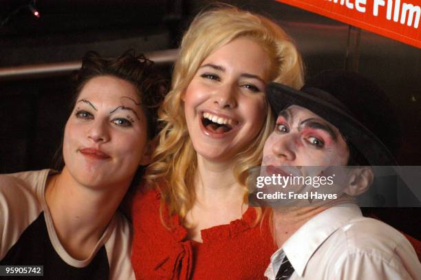 Nellie McKay with Amanda Palmer and Brian Viglione of The Dresden Dolls