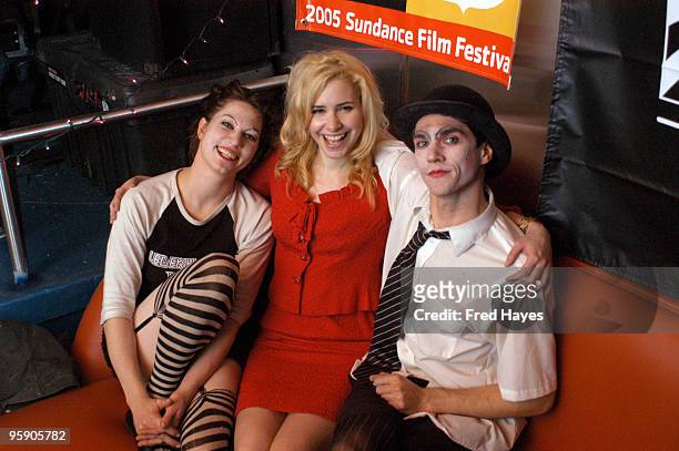 Nellie McKay with Amanda Palmer and Brian Viglione of The Dresden Dolls