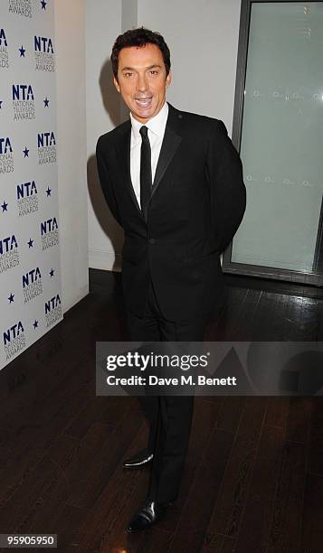 Bruno Tonioli arrives at the National Television Awards at the O2 Arena on January 20, 2010 in London, England.