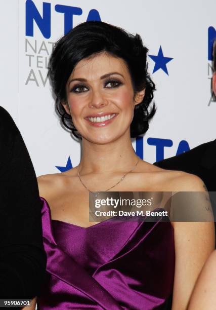 Kym Marsh attends the National Television Awards at the O2 Arena on January 20, 2010 in London, England.