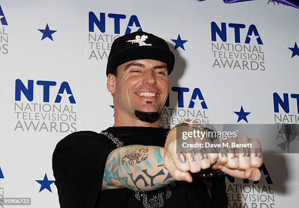 Vanilla Ice attends the National Television Awards at the O2 Arena on January 20, 2010 in London, England.