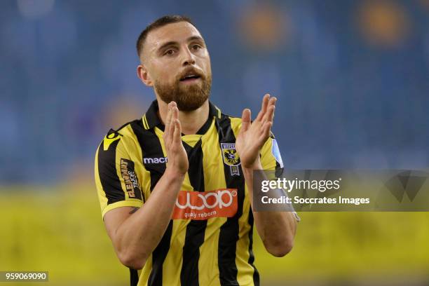 Guram Kashia of Vitesse during the Dutch Eredivisie match between Vitesse v FC Utrecht at the GelreDome on May 15, 2018 in Arnhem Netherlands