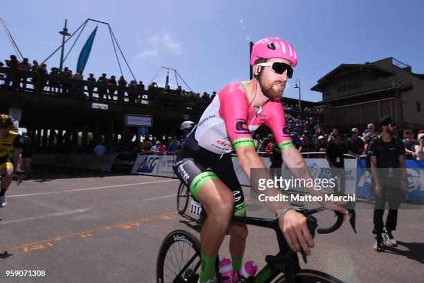Taylor Phinney of USA and Team Ef Education First - Drapac before stage two of the 13th Amgen Tour of California, a 157km stage from Ventura to...