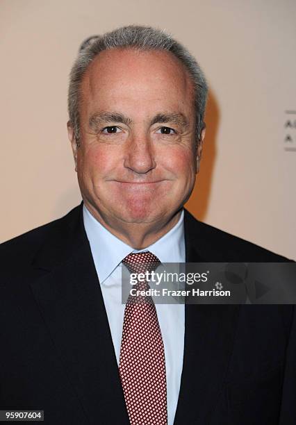 Producer Lorne Michaels arrives at the Academy Of Television Arts & Sciences' 19th Annual Hall Of Fame Induction at the Beverly Hills Hotel on...