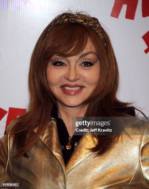 Comedian Judy Tenuta arrives at "The Pee-wee Herman Show" Los Angeles Opening Night at Club Nokia on January 20, 2010 in Los Angeles, California.