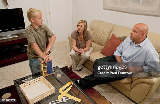 The world's first Super-Manny, Mike Ruggles, meets his match with a chaotic family of six from Colorado, on Walt Disney Television via Getty Images's...