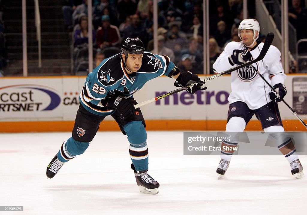 Edmonton Oilers v San Jose Sharks