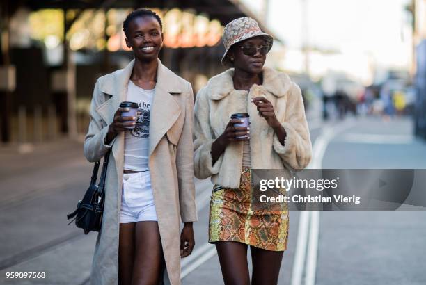 Models during Mercedes-Benz Fashion Week Resort 19 Collections at Carriageworks on May 16, 2018 in Sydney, Australia.