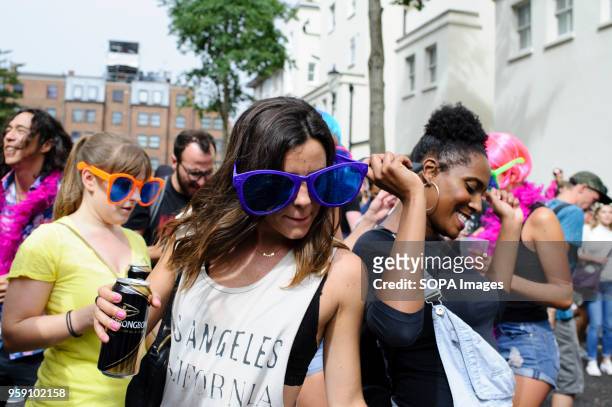 Revellers party at a sound system on the opening day of the 2016 Notting Hill Carnival in west Londonby some accounts the 50th anniversary of the...