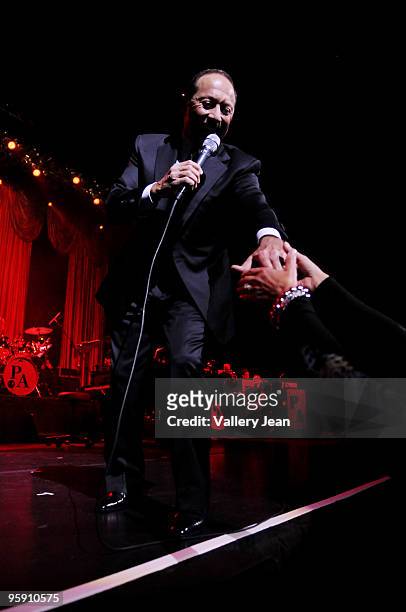 Paul Anka performs at Hard Rock Live! in the Seminole Hard Rock Hotel & Casino on January 20, 2010 in Hollywood, Florida.